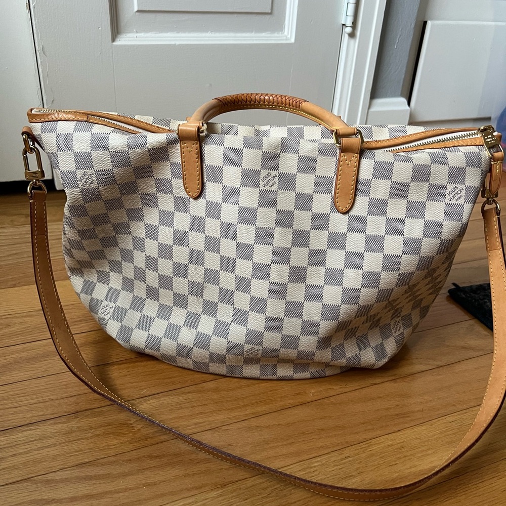 Louis Vuitton Damier Azur Handbag (Riviera)